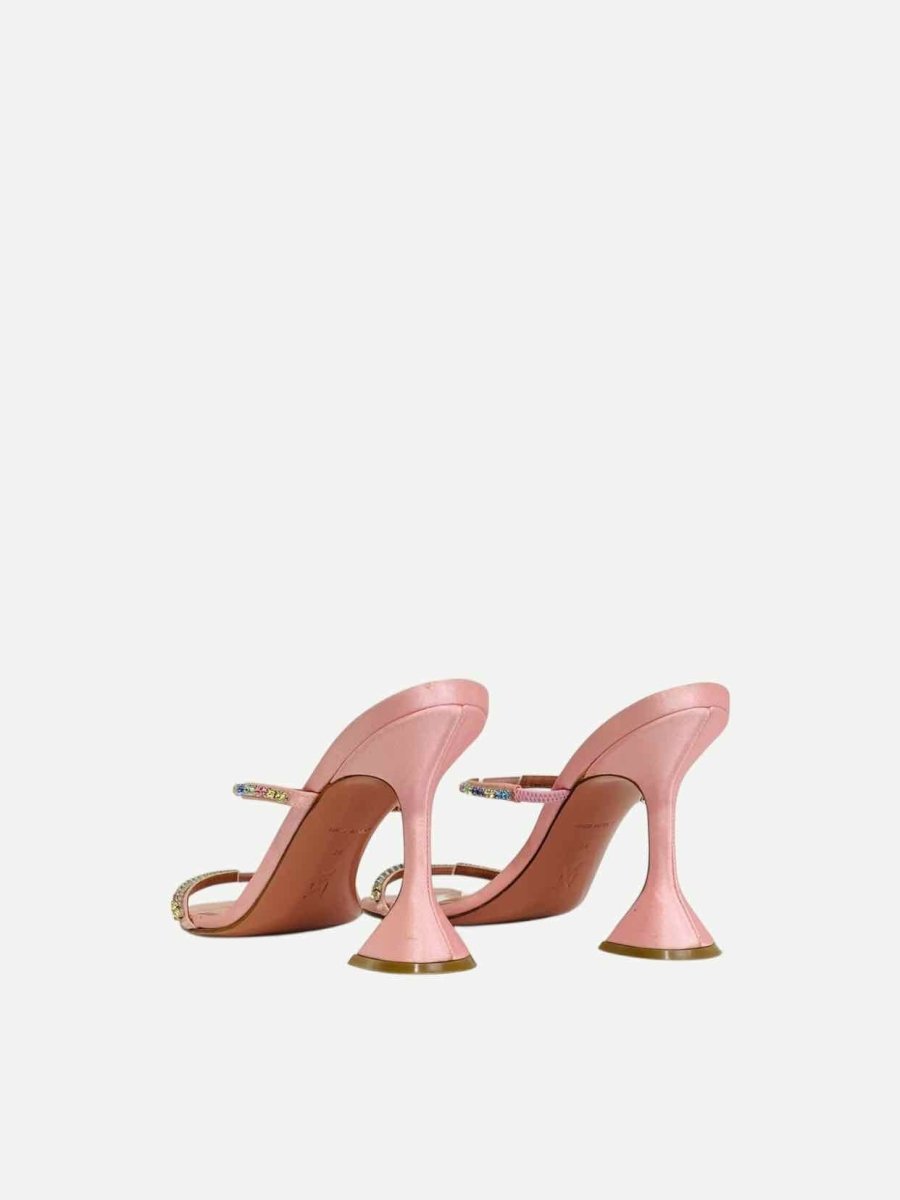 Pre - loved AMINA MUADDI Gilda Pink Size EU 38 Mules at Reems Closet