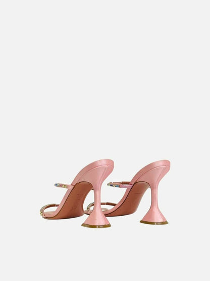 Pre - loved AMINA MUADDI Gilda Pink Size EU 38 Mules at Reems Closet