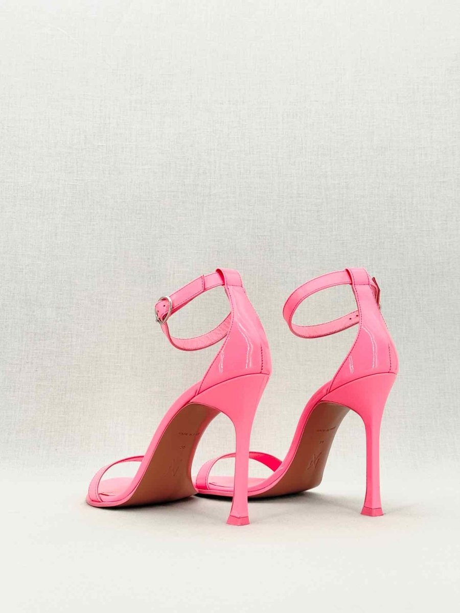 Pre - loved AMINA MUADDI Pink Size EU 39 Heeled Sandals at Reems Closet