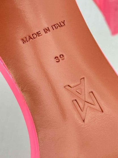 Pre - loved AMINA MUADDI Pink Size EU 39 Heeled Sandals at Reems Closet