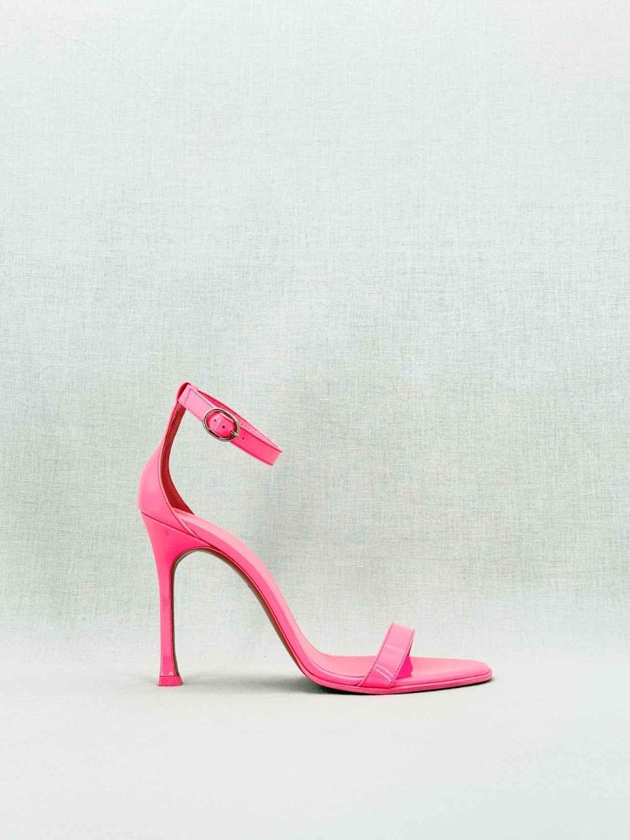 Pre - loved AMINA MUADDI Pink Size EU 39 Heeled Sandals at Reems Closet
