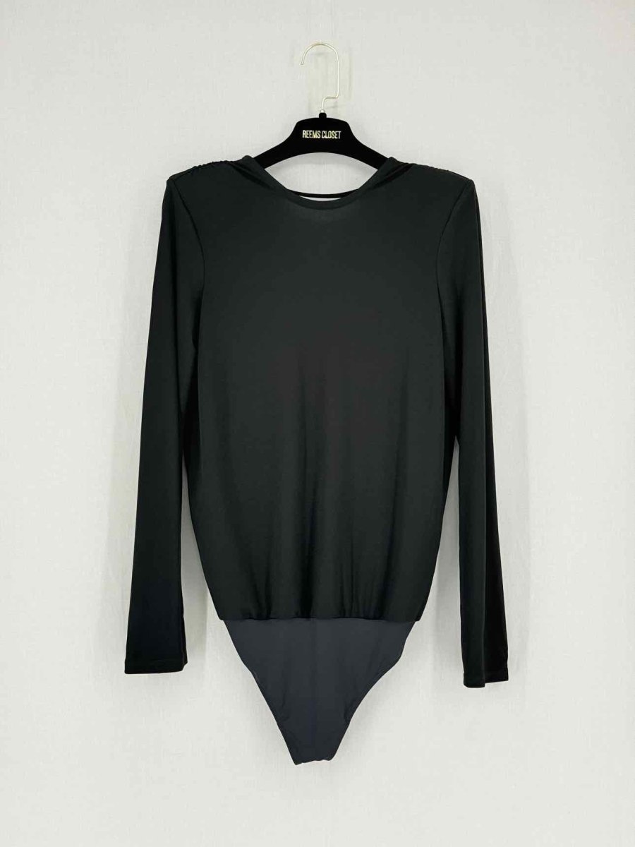 Pre - loved ANINE BING Black Size Small Body Top at Reems Closet