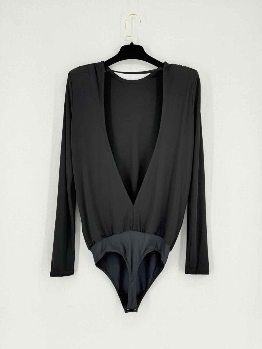 Pre - loved ANINE BING Black Size Small Body Top at Reems Closet