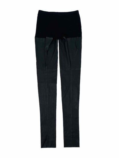 Pre - loved ANN DEMEULEMEESTER Skinny Black Pants at Reems Closet