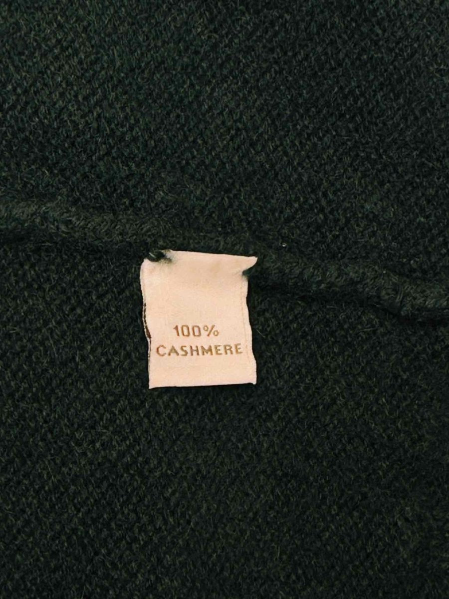 Pre - loved ANTONELLA Polo Neck Green Jumper at Reems Closet