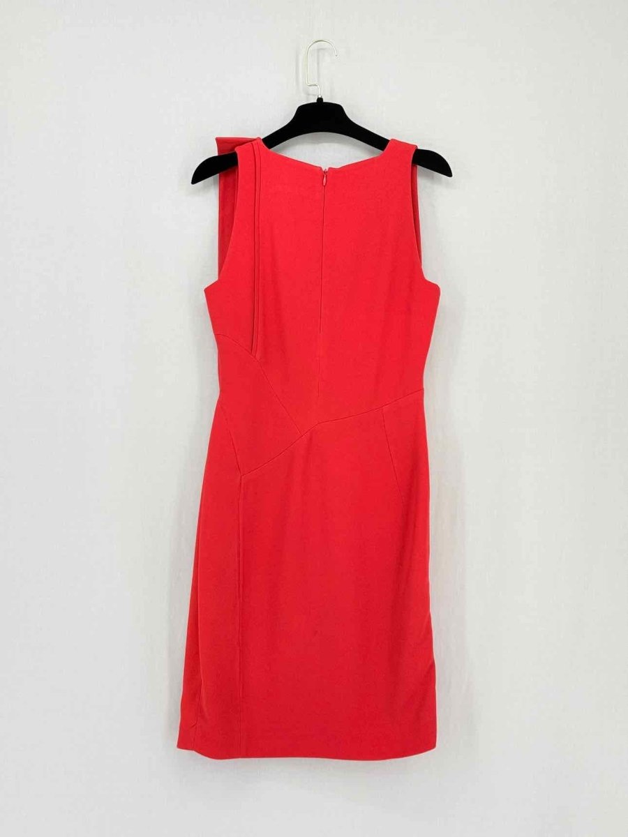 Pre - loved ANTONIO BERARDI Orange Size Large Knee Length Dress at Reems Closet