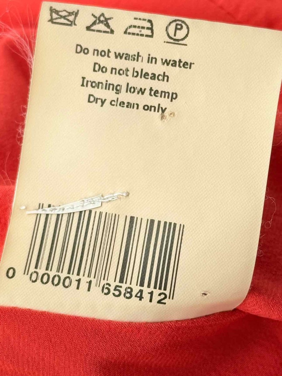 Pre - loved ANTONIO BERARDI Orange Size Large Knee Length Dress at Reems Closet