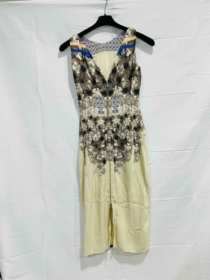 Pre - loved ANTONIO BERARDI Size US 4 Knee Length Dress at Reems Closet