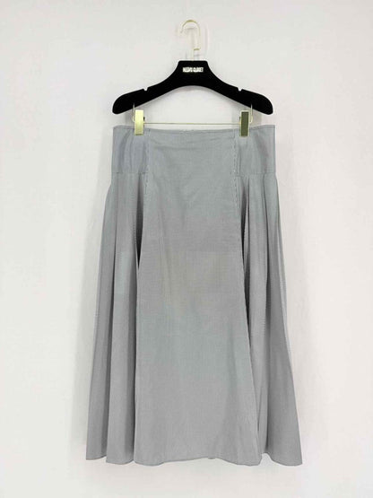 Pre - loved ANTONIO MARRAS Black & White Size Medium Midi Skirt at Reems Closet
