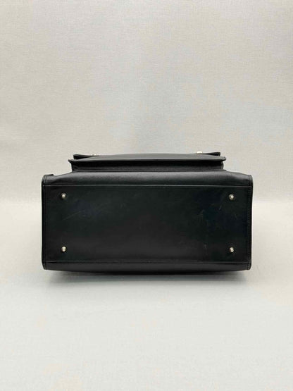 Pre-loved ANYA HINDMARCH Vintage Black Tote Bag at Reems Closet