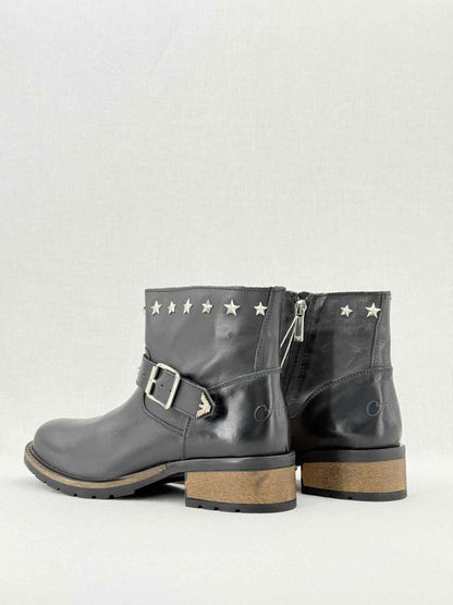 Pre - loved ARMANI Black Size EU 40 Ankle Boots at Reems Closet