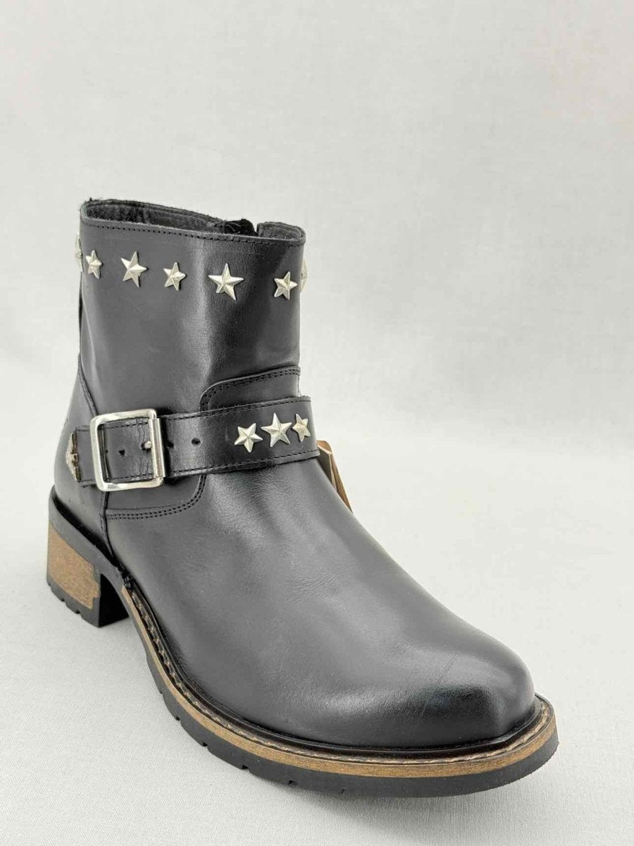 Pre - loved ARMANI Black Size EU 40 Ankle Boots at Reems Closet