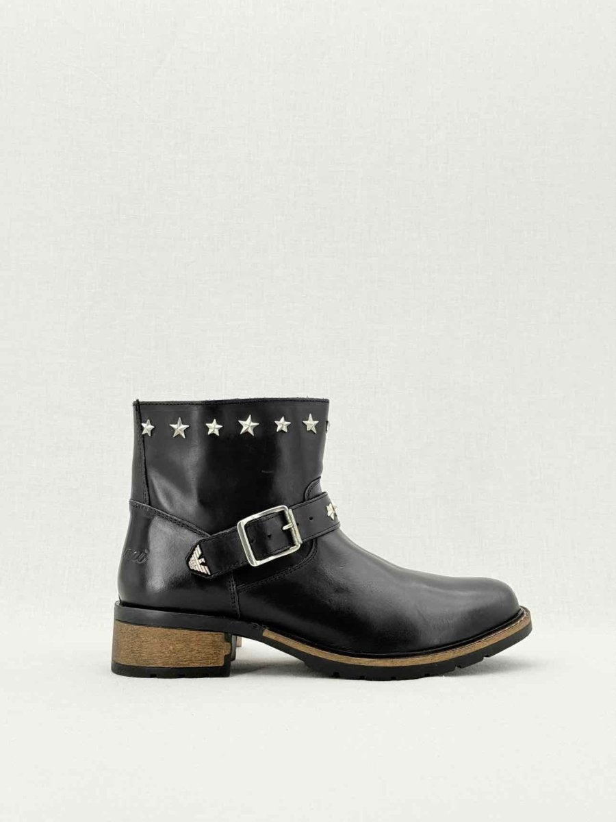 Pre - loved ARMANI Black Size EU 40 Ankle Boots at Reems Closet