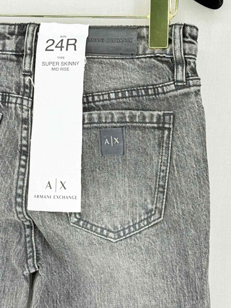 Pre - loved ARMANI EXCHANGE Black Size 24 Jeans at Reems Closet