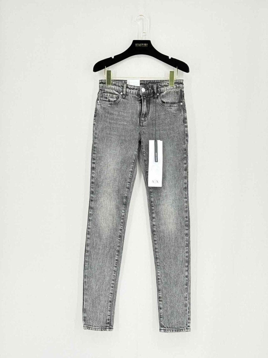 Pre - loved ARMANI EXCHANGE Black Size 24 Jeans at Reems Closet