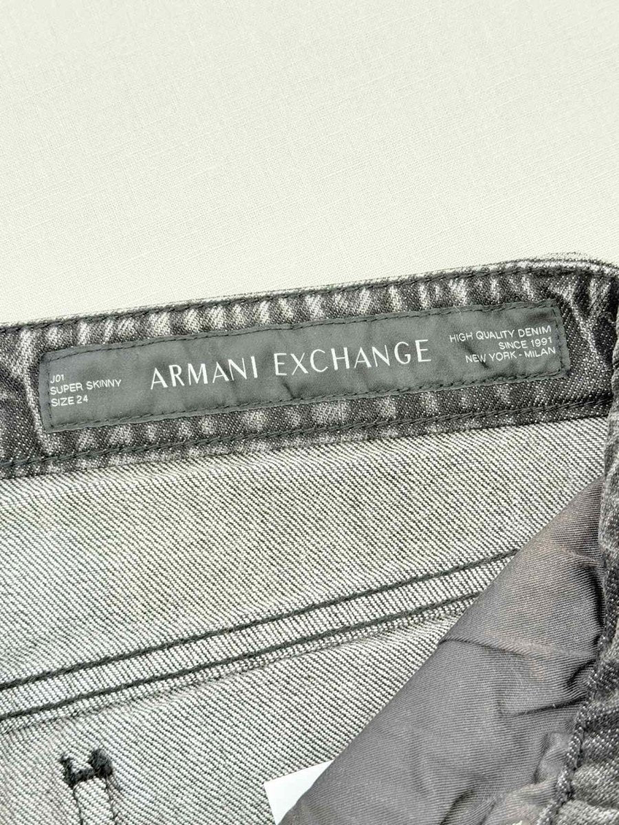 Pre - loved ARMANI EXCHANGE Black Size 24 Jeans at Reems Closet