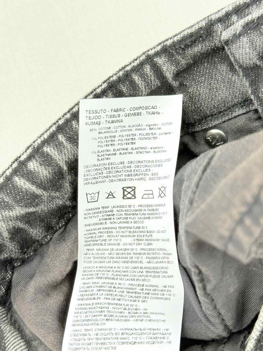 Pre - loved ARMANI EXCHANGE Black Size 24 Jeans at Reems Closet