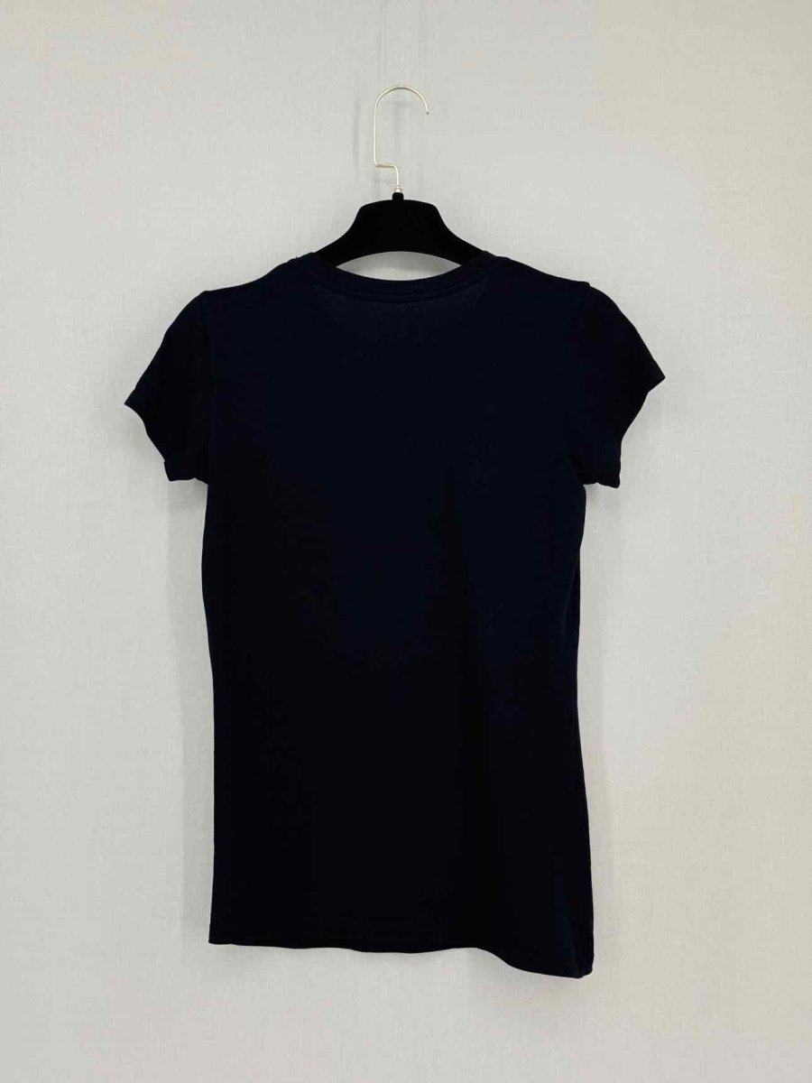 Pre-loved ARMANI EXCHANGE Black Size XSmall T-shirt at Reems Closet