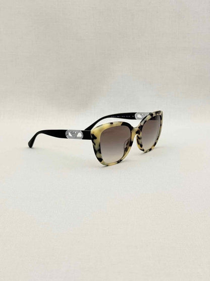 Pre-loved ARMANI EXCHANGE Cream & Black Sunglasses at Reems Closet
