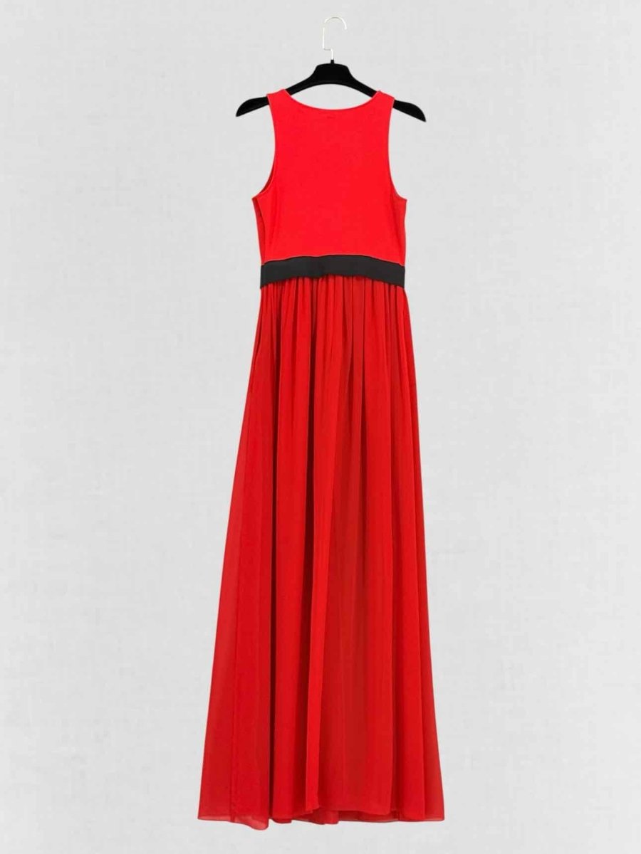 Pre - loved ARMANI EXCHANGE Red Size US 4 Long Dress at Reems Closet