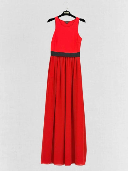 Pre - loved ARMANI EXCHANGE Red Size US 4 Long Dress at Reems Closet