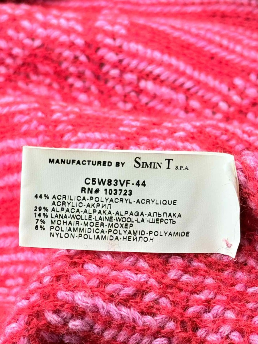 Pre - loved ARMANI JEANS Pink Size Large Cardigan at Reems Closet