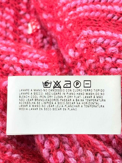 Pre - loved ARMANI JEANS Pink Size Large Cardigan at Reems Closet