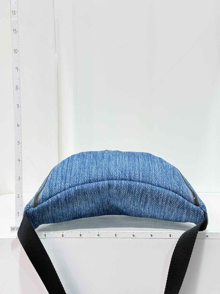 Pre-loved ARTIPOPPE Magic Blue Woven Belt Bag at Reems Closet