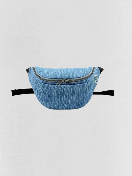 Pre-loved ARTIPOPPE Magic Blue Woven Belt Bag at Reems Closet