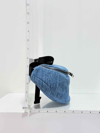 Pre-loved ARTIPOPPE Magic Blue Woven Belt Bag at Reems Closet