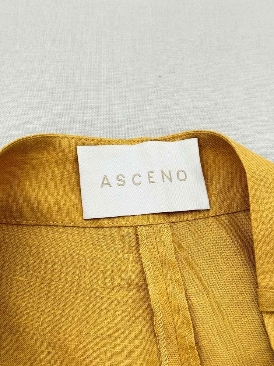Pre - loved ASCENO Yellow Size Small Outfit Set at Reems Closet