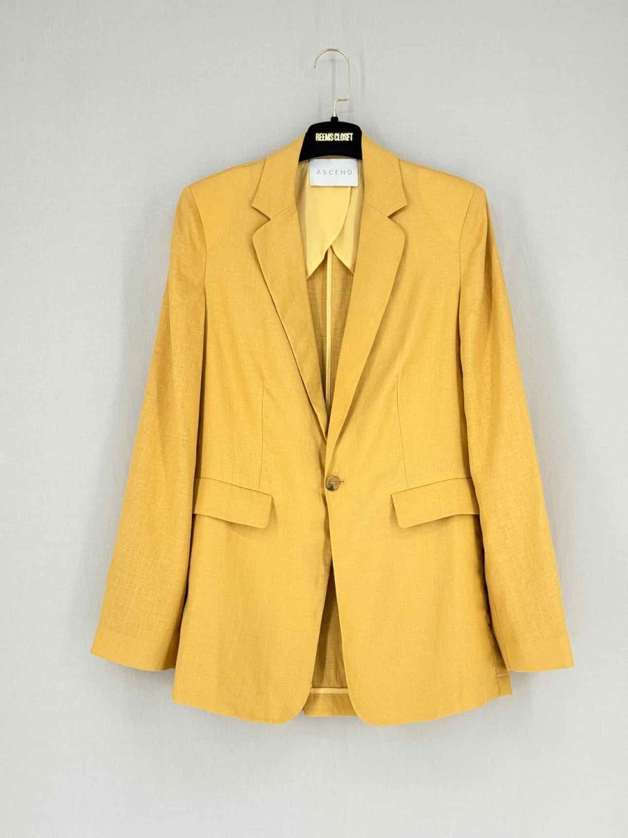 Pre - loved ASCENO Yellow Size Small Outfit Set at Reems Closet