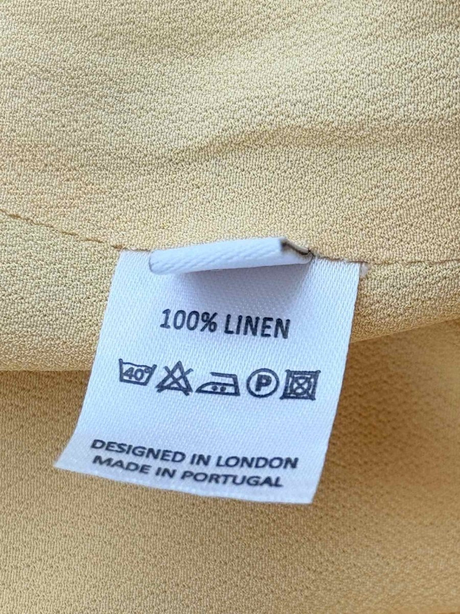 Pre - loved ASCENO Yellow Size Small Outfit Set at Reems Closet