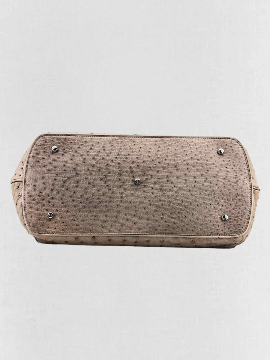 Pre - loved ASPREY 1781 Taupe Top Handle at Reems Closet