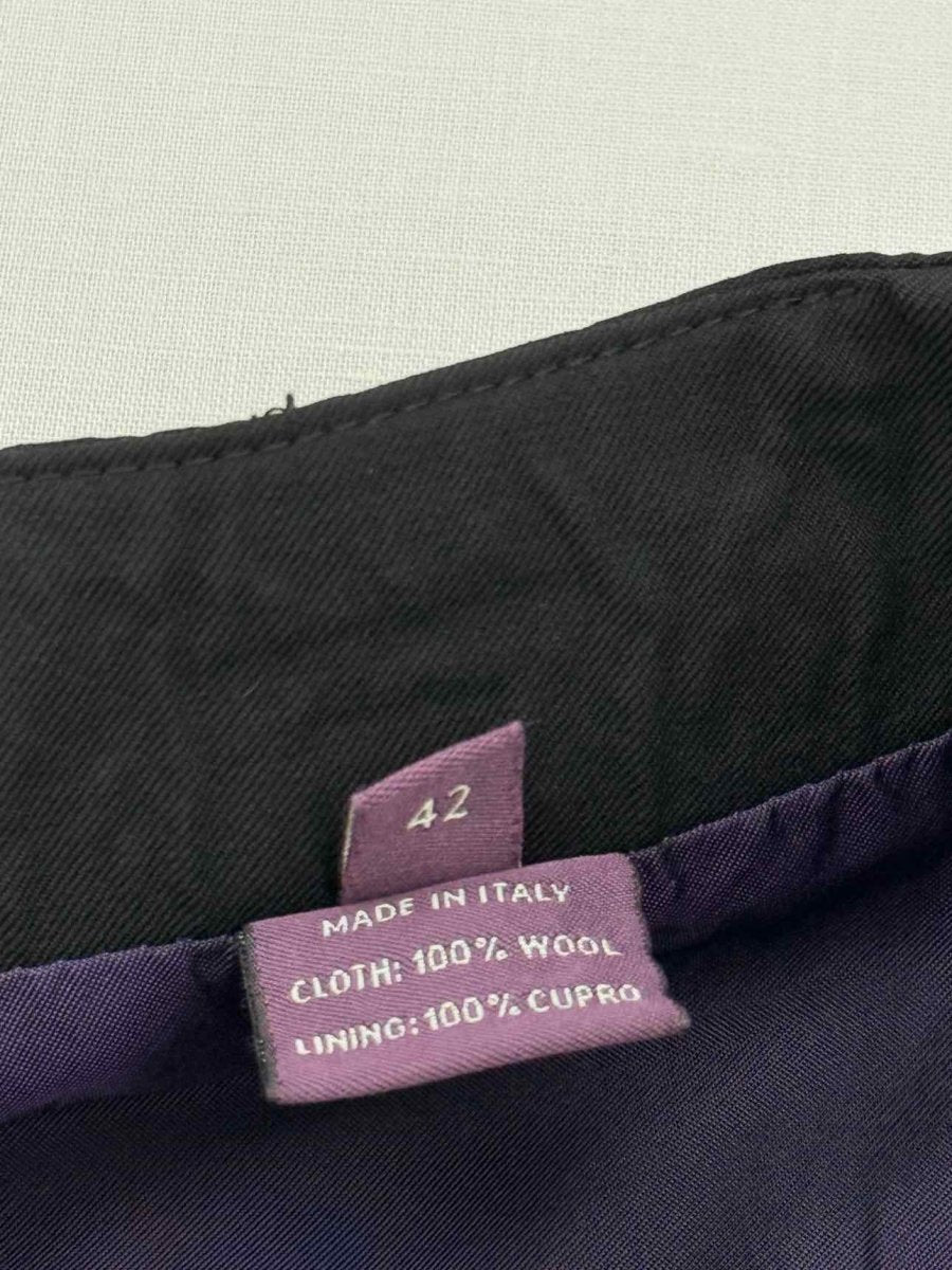 Pre - loved ASPREY Black Size US 6 Mini Skirt at Reems Closet