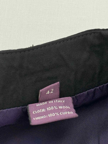 Pre - loved ASPREY Black Size US 6 Mini Skirt at Reems Closet