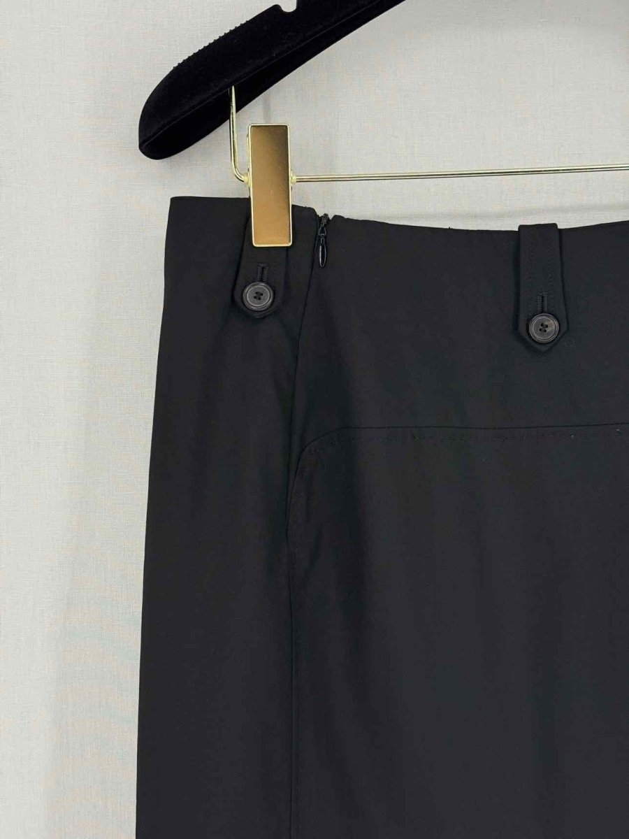 Pre - loved ASPREY Black Size US 6 Mini Skirt at Reems Closet
