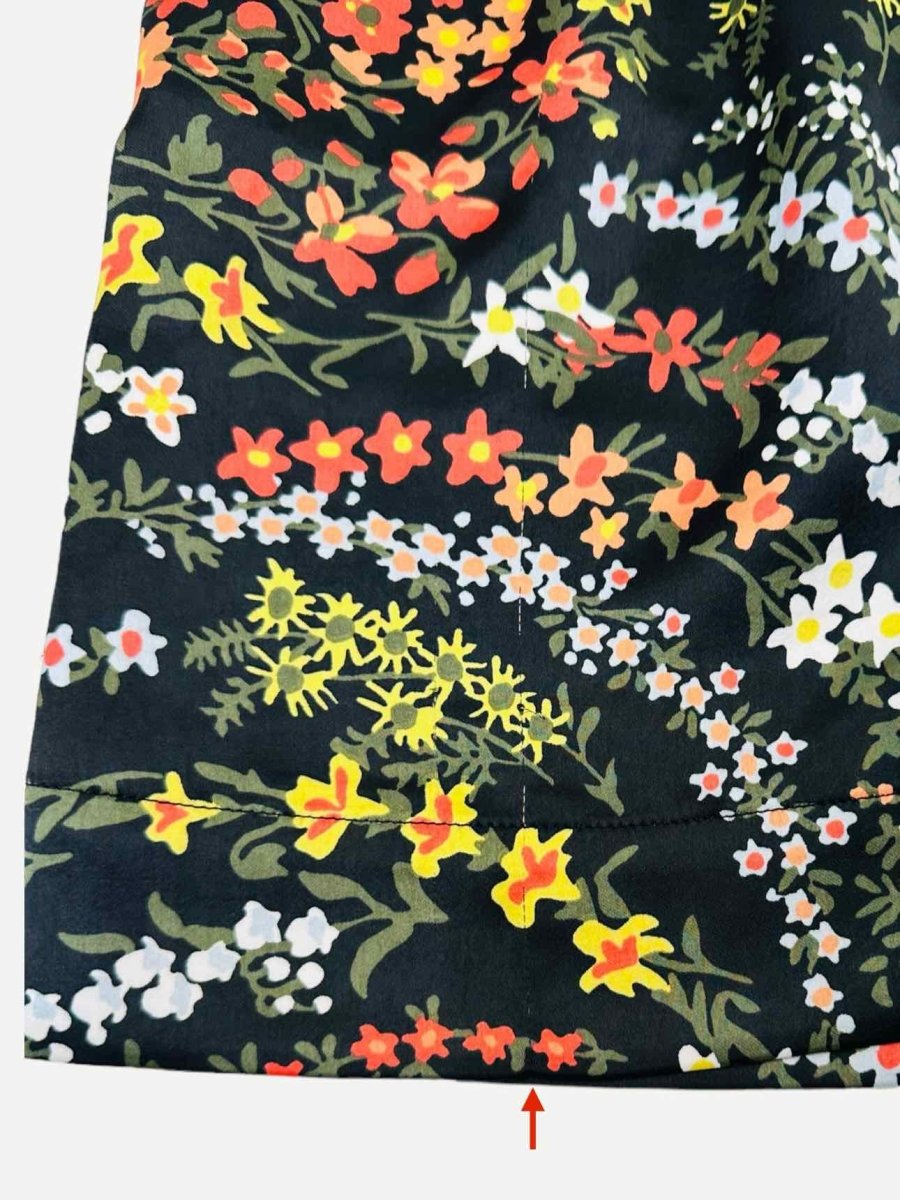 Pre - loved ATM Black Multicolor Floral Print Size US 0 Shorts at Reems Closet