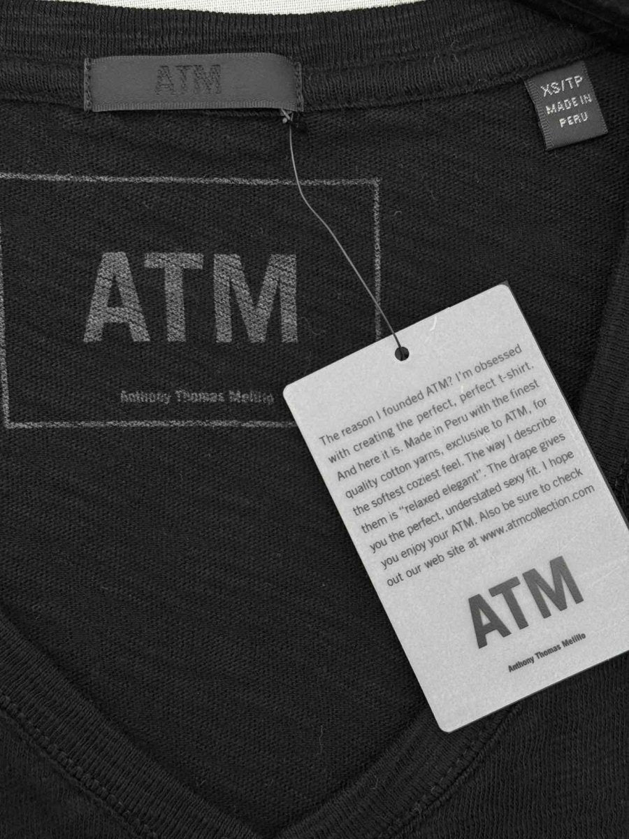 Pre - loved ATM Black Size XSmall T-shirt at Reems Closet