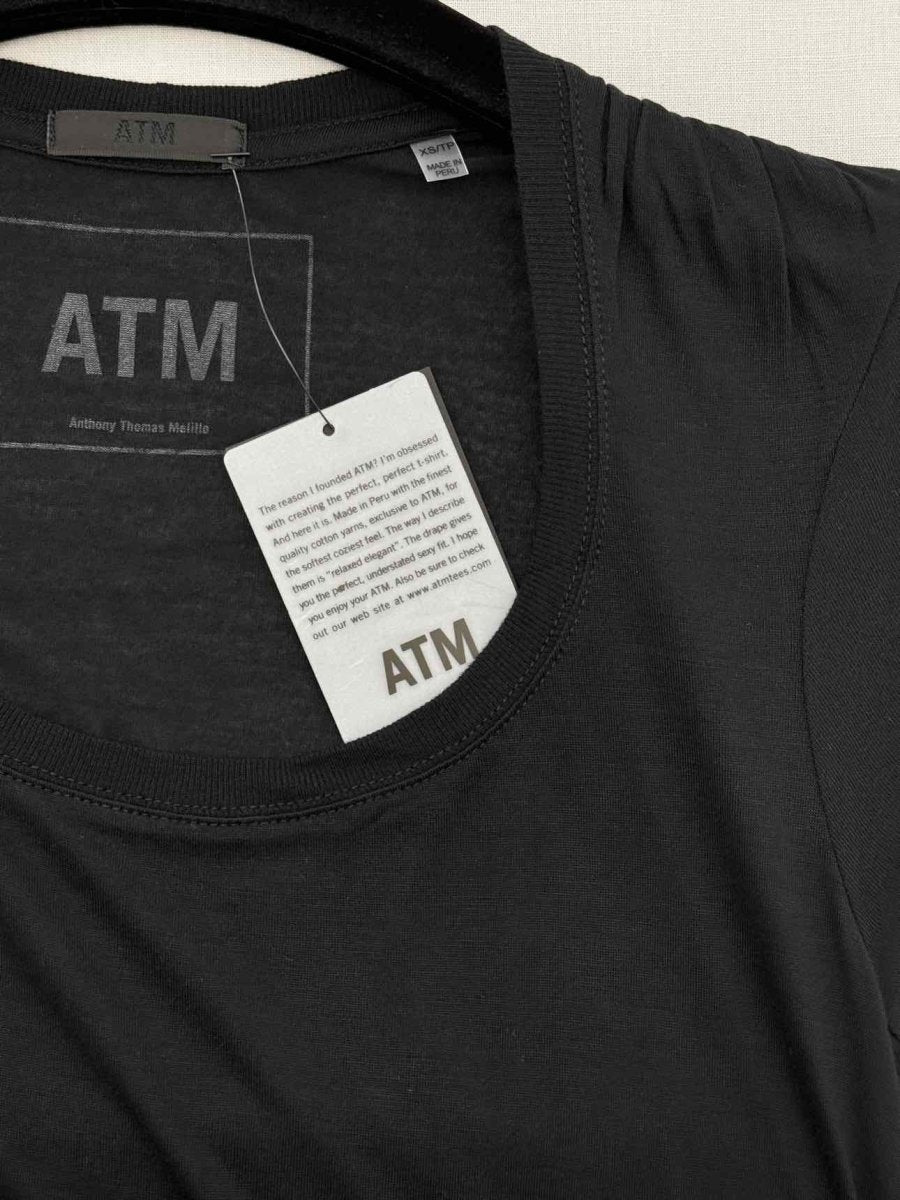 Pre - loved ATM Black Size XSmall T-shirt at Reems Closet