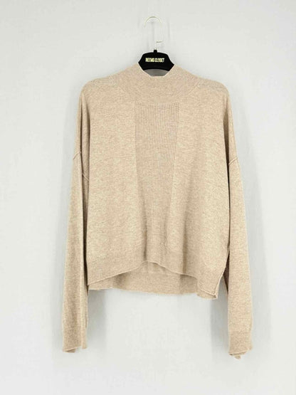 Pre - loved ATM Cropped Beige Size Small Jumper at Reems Closet