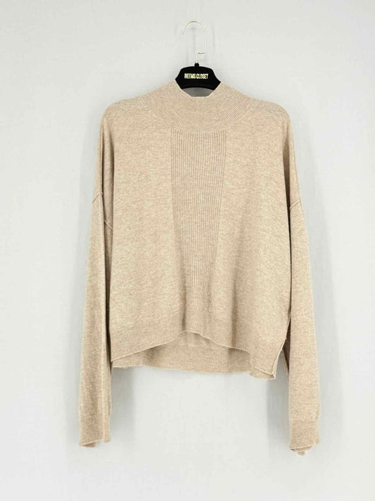 Pre - loved ATM Cropped Beige Size Small Jumper at Reems Closet
