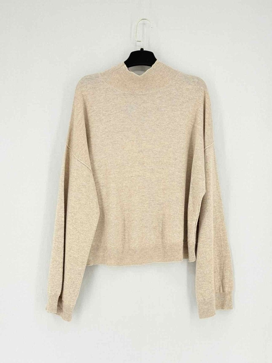 Pre - loved ATM Cropped Beige Size Small Jumper at Reems Closet