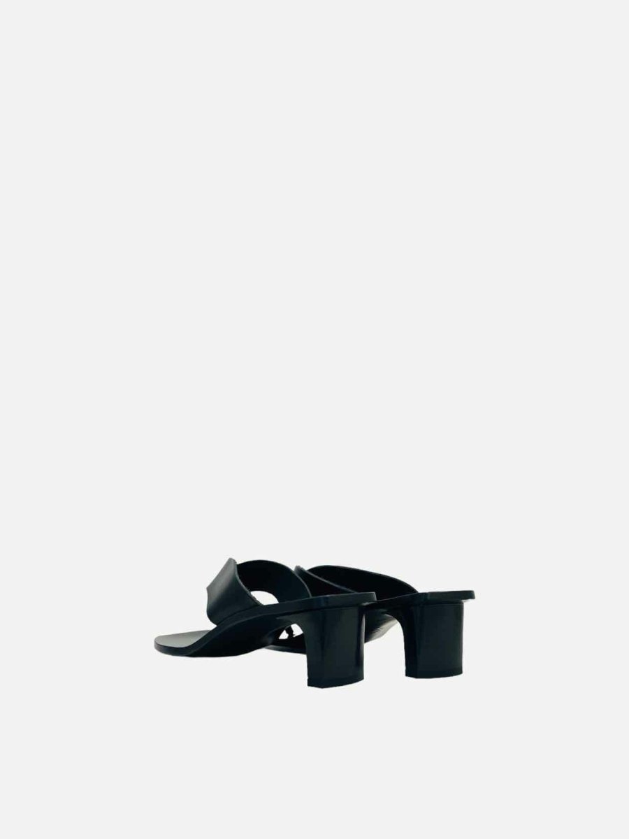 Pre - loved ATP ATELIER Black Size EU 40 Mules at Reems Closet