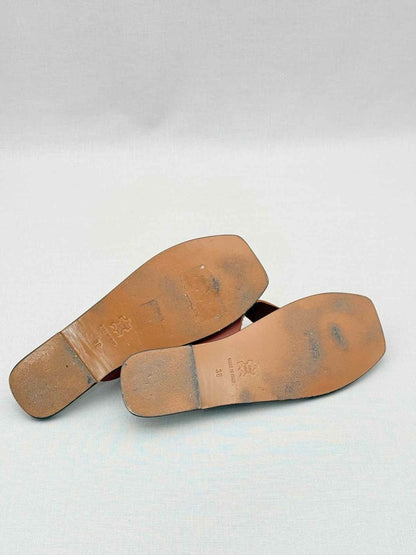 Pre-loved ATP ATELIER Merine Red Size EU 38 Sandals at Reems Closet