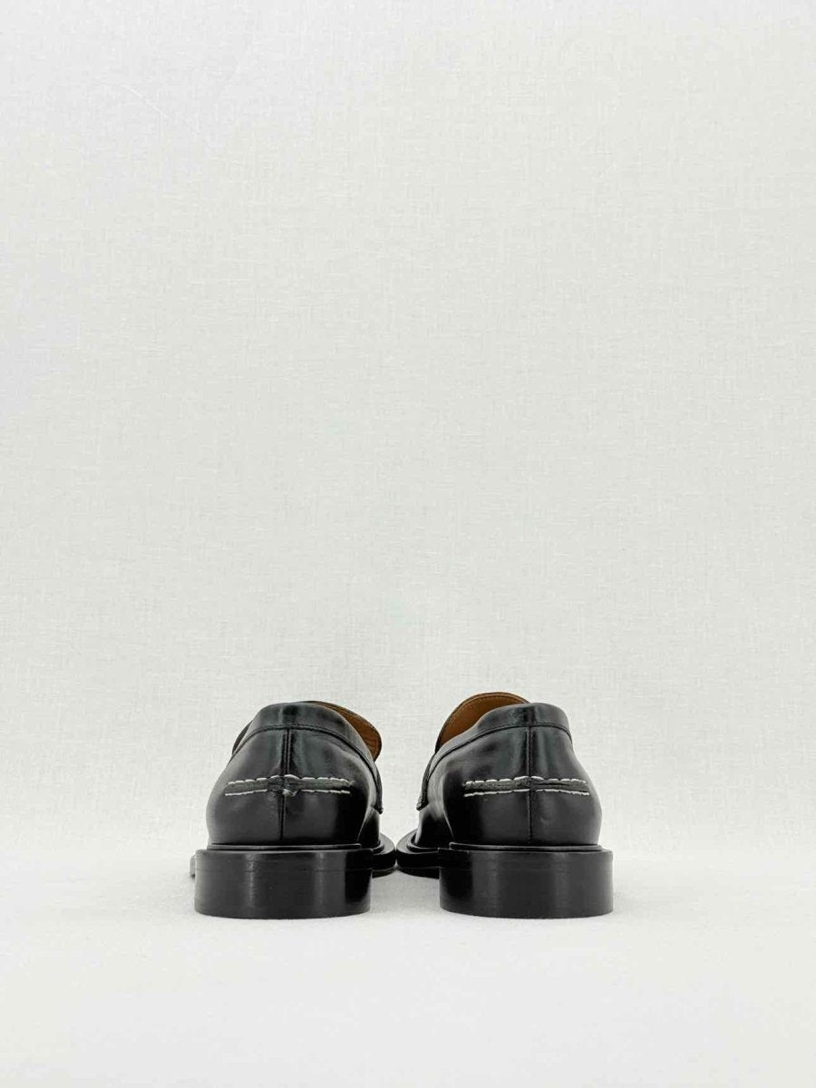 Pre - loved ATP ATELIER Monti Black Size EU 37 Loafers at Reems Closet