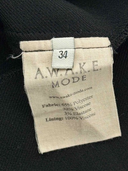 Pre - loved A.W.A.K.E MODE High Waist Black Size US 2 Pants at Reems Closet