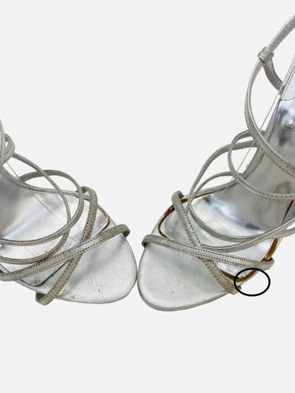 Pre - loved BADGLEY MISCHKA Size EU 37 Heeled Sandals at Reems Closet