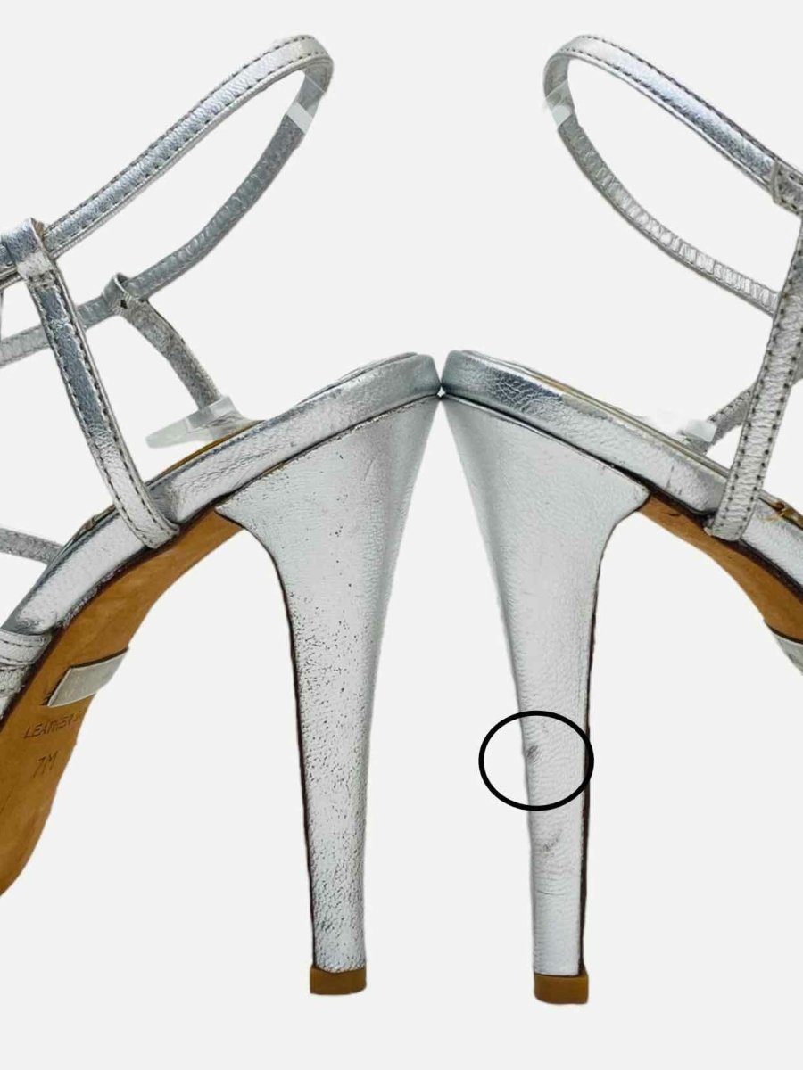 Pre - loved BADGLEY MISCHKA Size EU 37 Heeled Sandals at Reems Closet