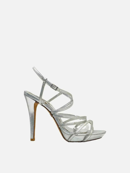 Pre - loved BADGLEY MISCHKA Size EU 37 Heeled Sandals at Reems Closet